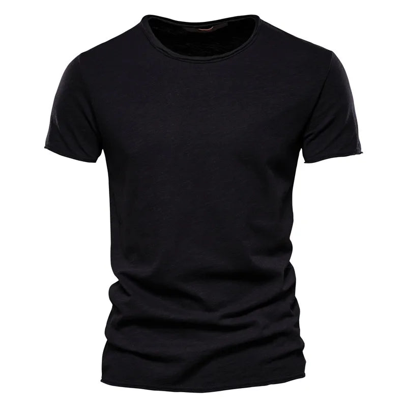 Beeckhoven™ | Katoenen Zomershirt Met Ronde Hals