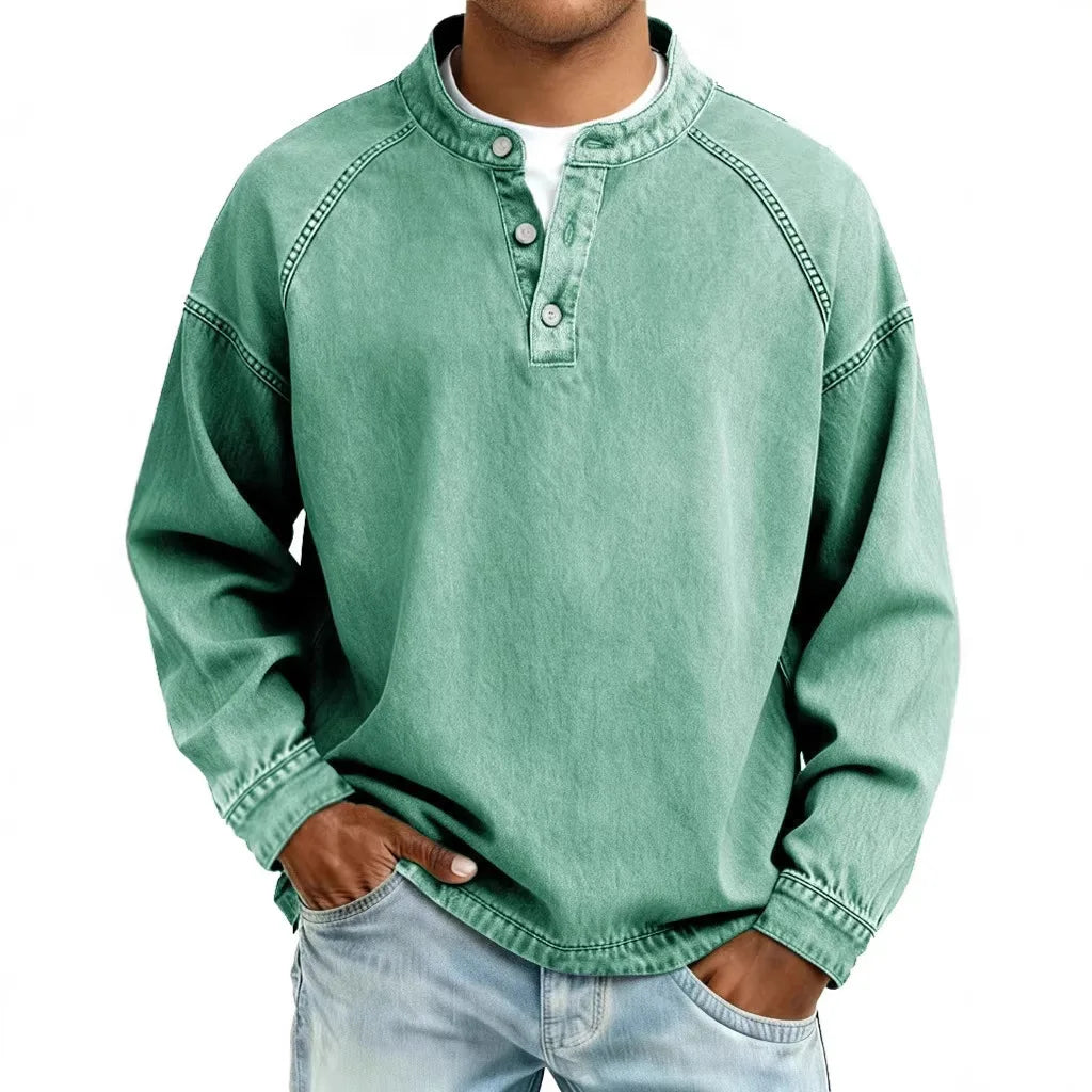 Beeckhoven™ | Vintage Heren Shirt Met Knopen