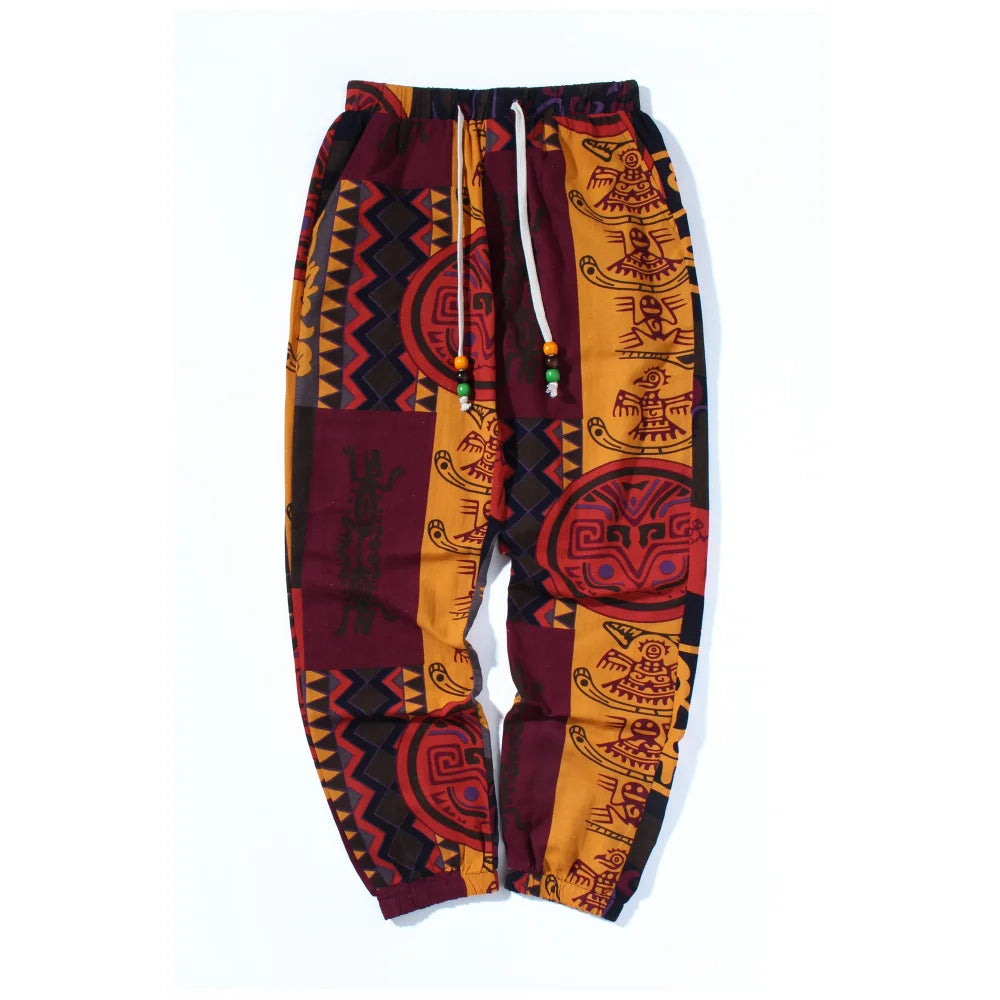 Beeckhoven™ | Boho Tribal Print Broek