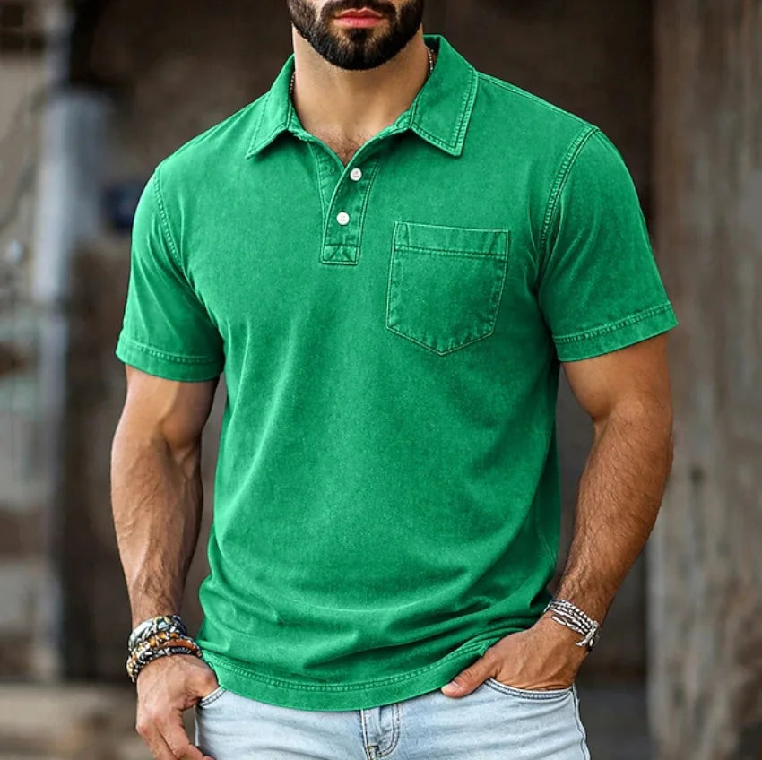 Beeckhoven™ | Vintage Heren Shirt Met Kraag