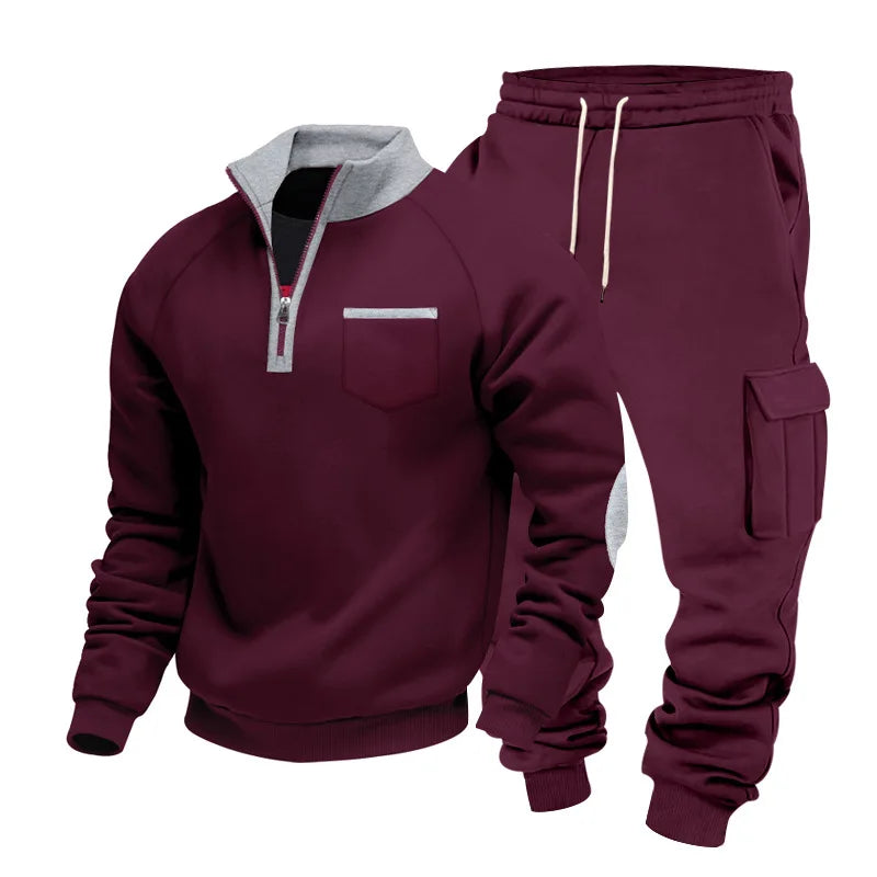 Beeckhoven™ | Fleece Sweatshirt + Joggerbroek Winterset