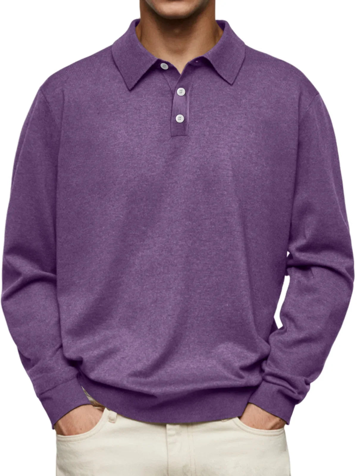 Beeckhoven™ | Casual Poloshirt Met Lange Mouwen