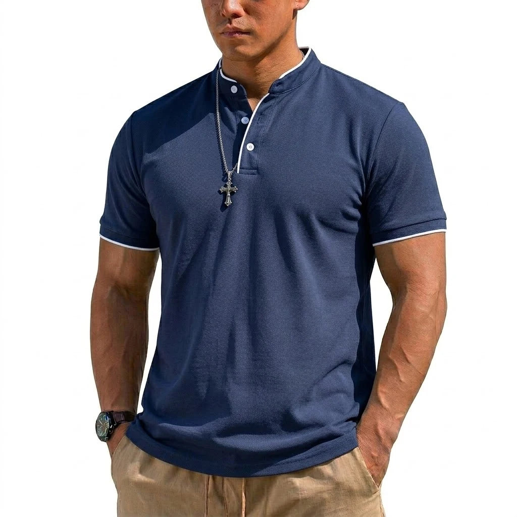 Beeckhoven™ | Zomer Henley-Shirt