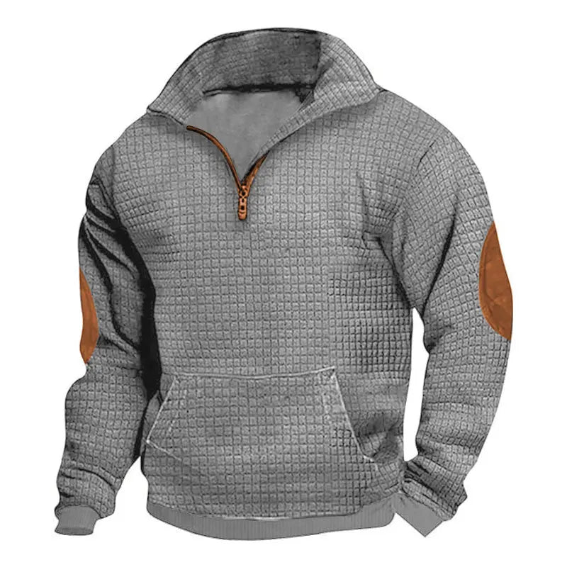 Beeckhoven™ | Heren Sweatshirt met Halve Rits