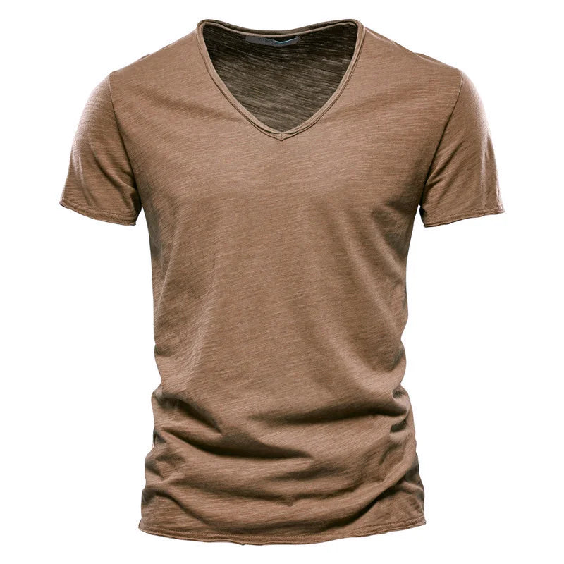 Beeckhoven™ | Katoenen Zomershirt Met Ronde Hals