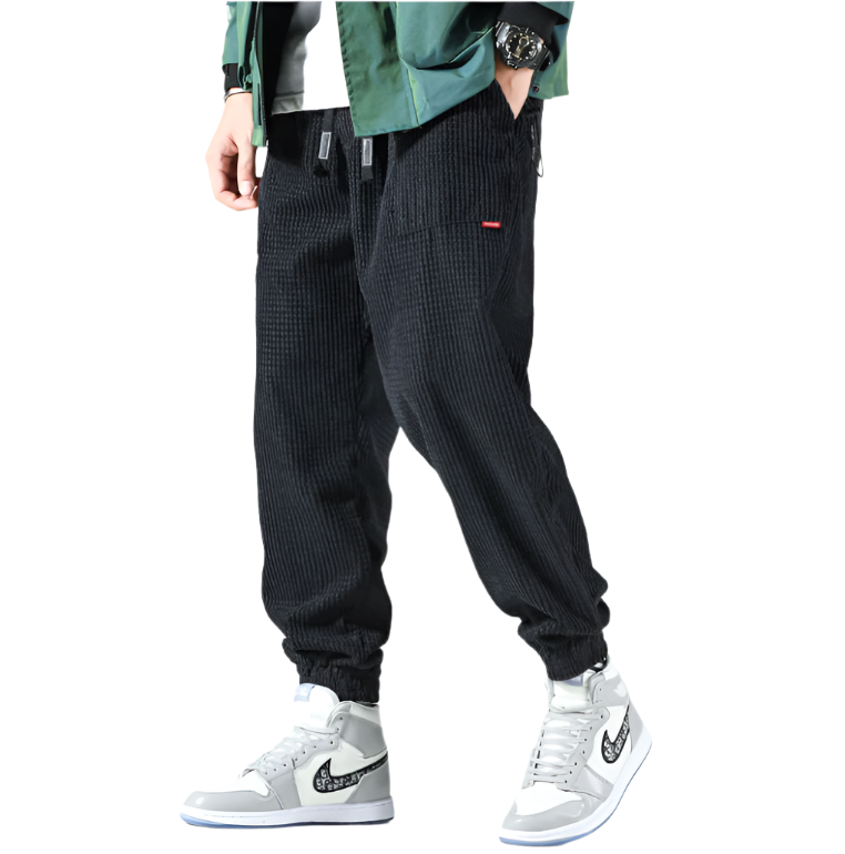 Beeckhoven™ | Corduroy Joggingbroek met Elastische Tailleband