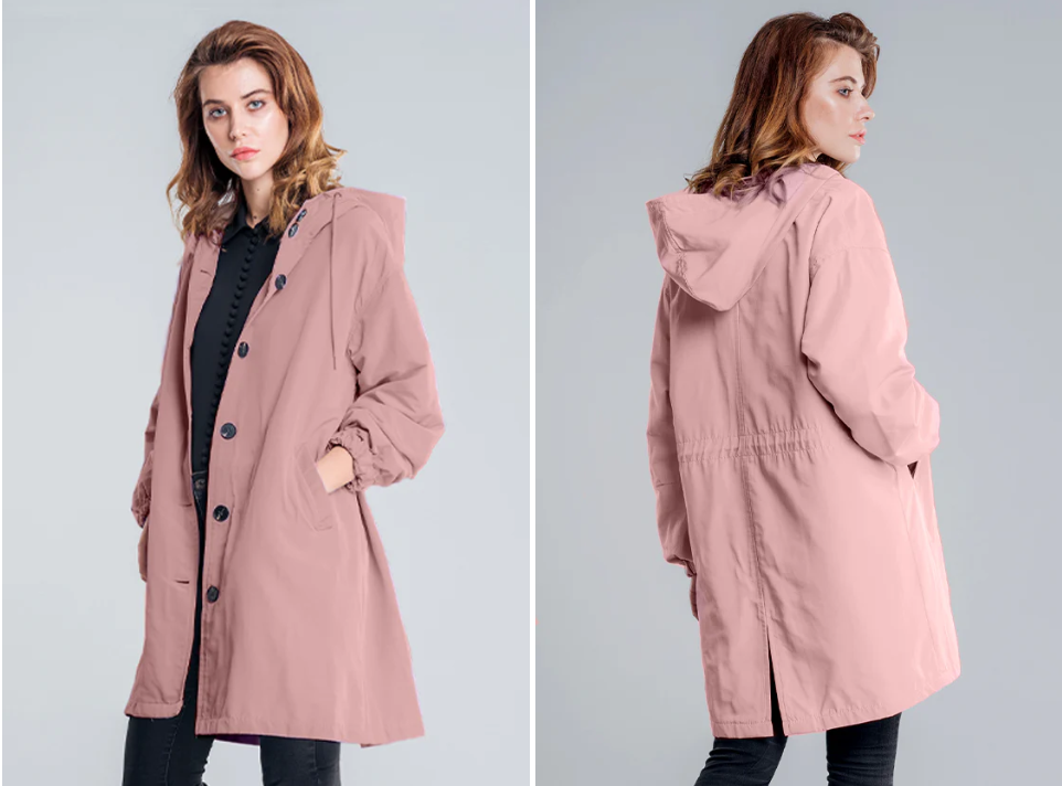 Mandy™ | Elegante en waterafstotende trenchcoat