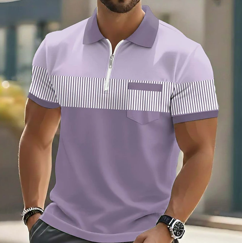 Beeckhoven™ | Elegant Poloshirt Met Ritssluiting