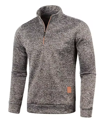 Jude | Sweatshirt met halve rits