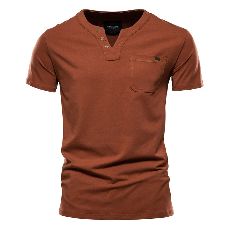 Beeckhoven™ | Casual Katoenen Heren T-shirt