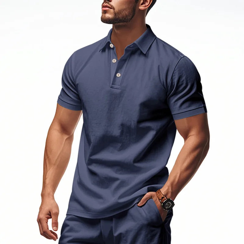 Beeckhoven™ | Casual Linnen Poloshirt