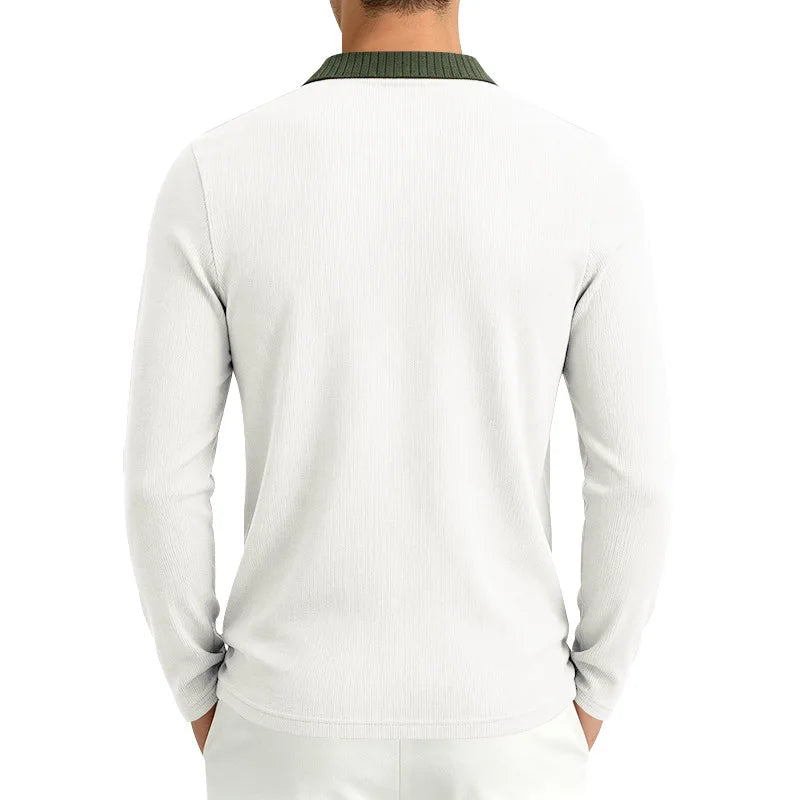 Beeckhoven™ | Casual Poloshirt Met Lange Mouwen
