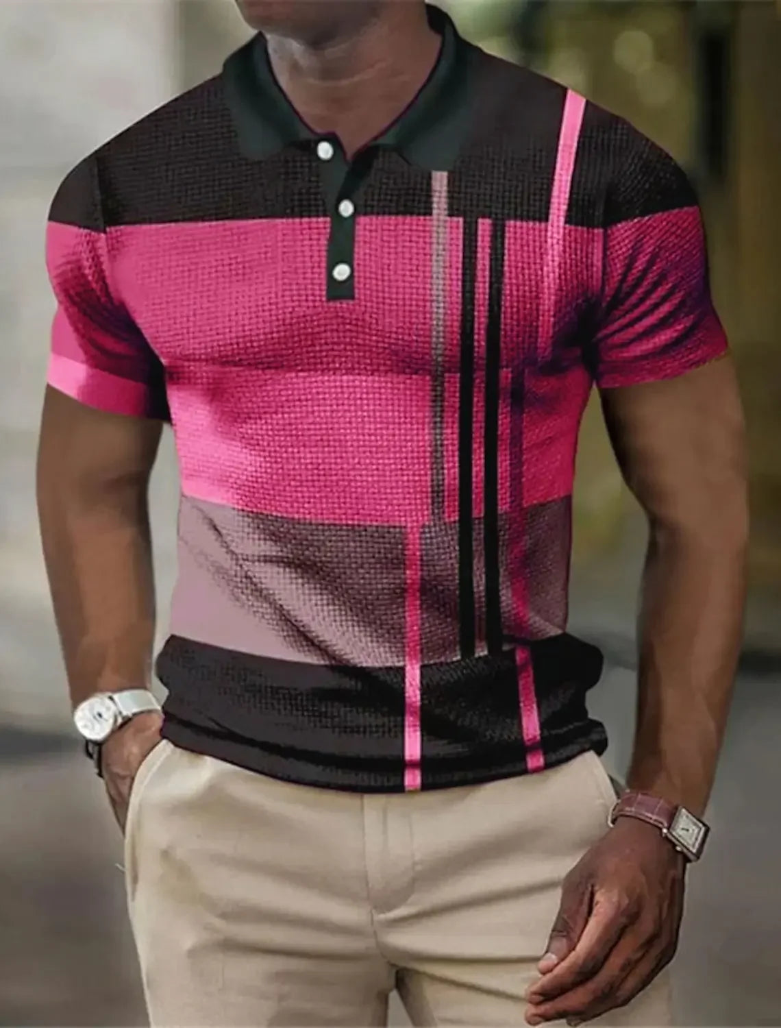 Beeckhoven™ | Gestreept Casual Poloshirt