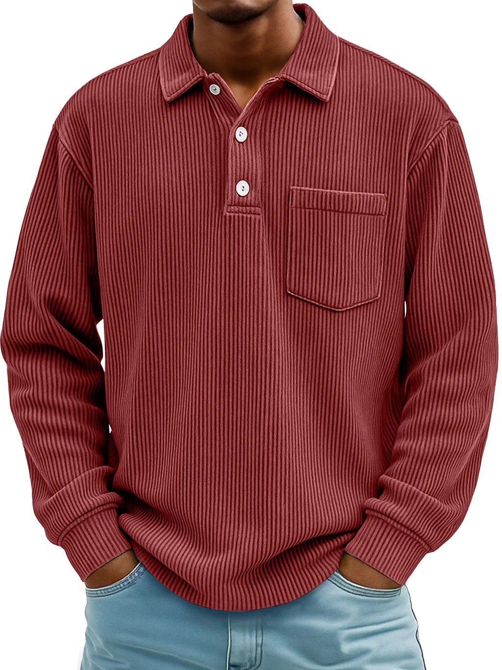 Beeckhoven™ | Heren Corduroy Sweatshirt