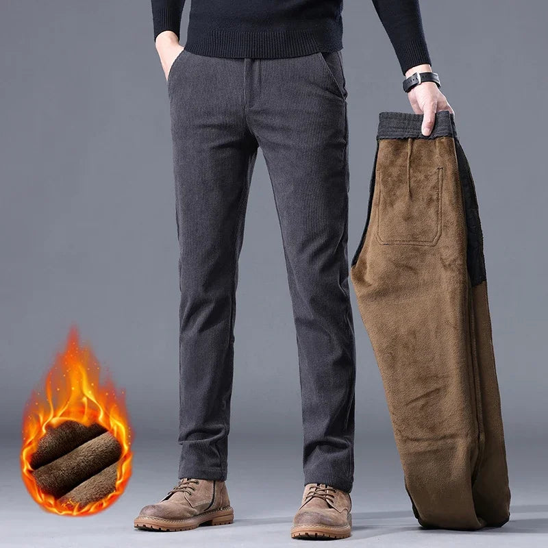 Beeckhoven™ | Gevoerde Corduroy Broek