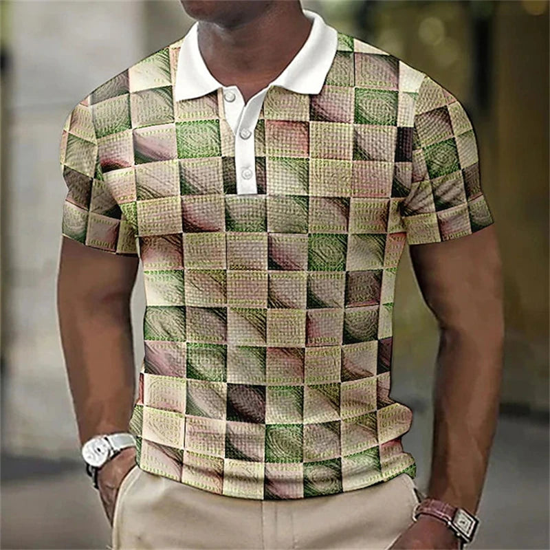 Beeckhoven™ | Casual Poloshirt Met Ruitdesign