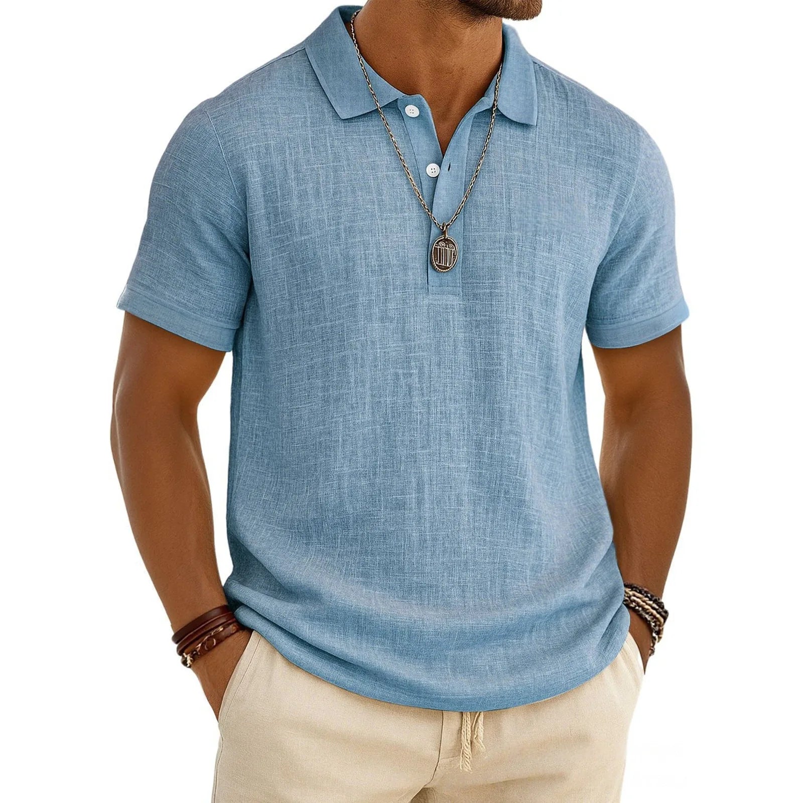 Beeckhoven™ | Casual Mannen Zomer Poloshirt