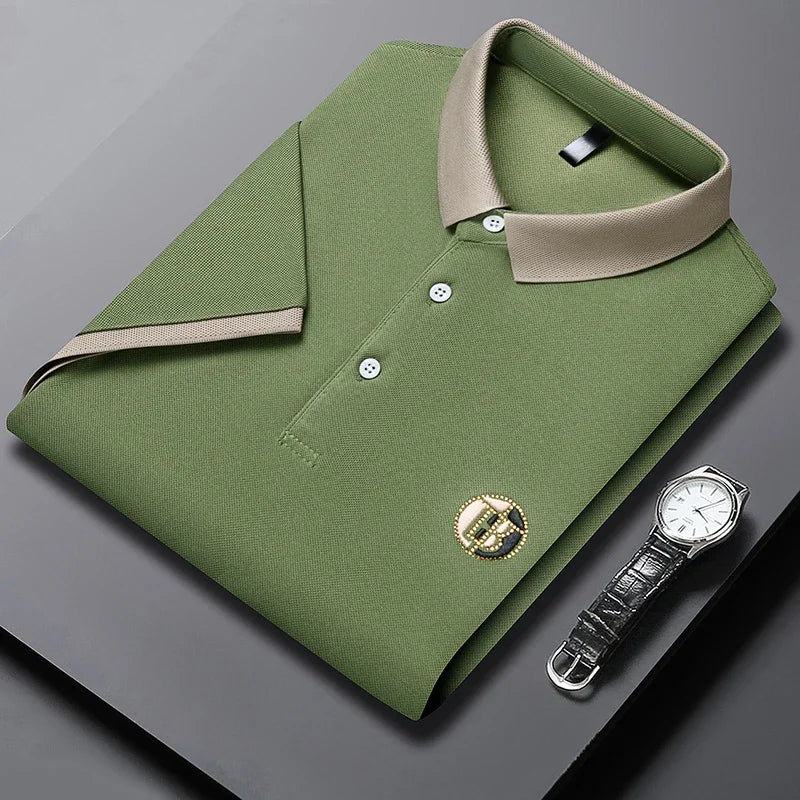 Beeckhoven™ | Luxe Poloshirt met Verfijnd Embleem