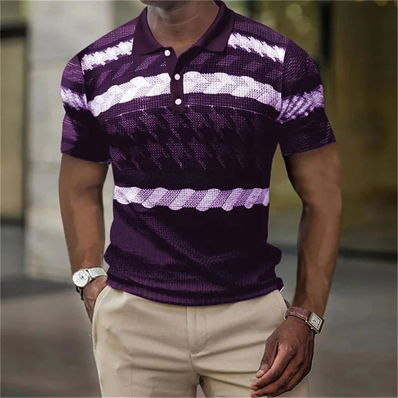 Beeckhoven™ | Kleurrijk Heren Poloshirt