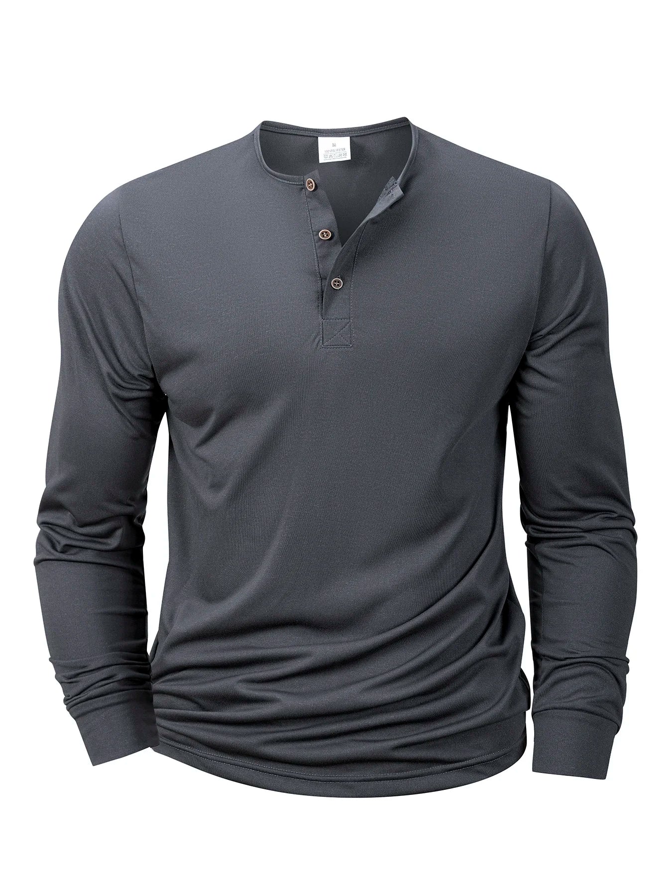 Beeckhoven™ | Heren T-shirt Met Henley Hals