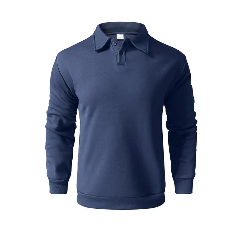 Beeckhoven™ | Warm Poloshirt Met Lange Mouwen