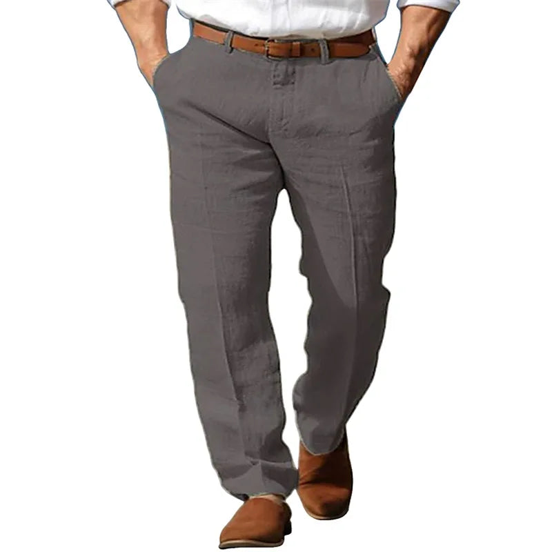 Beeckhoven™ | Klassevolle Linnen Heren Broek