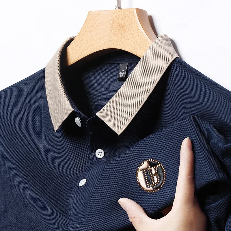 Beeckhoven™ | Luxe Poloshirt met Verfijnd Embleem