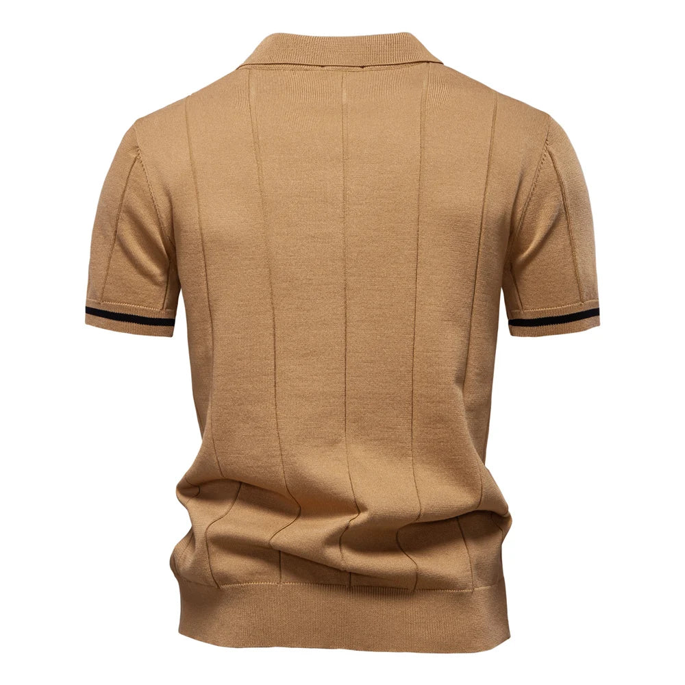 Beeckhoven™ | Heren Polo Shirt Met Rits