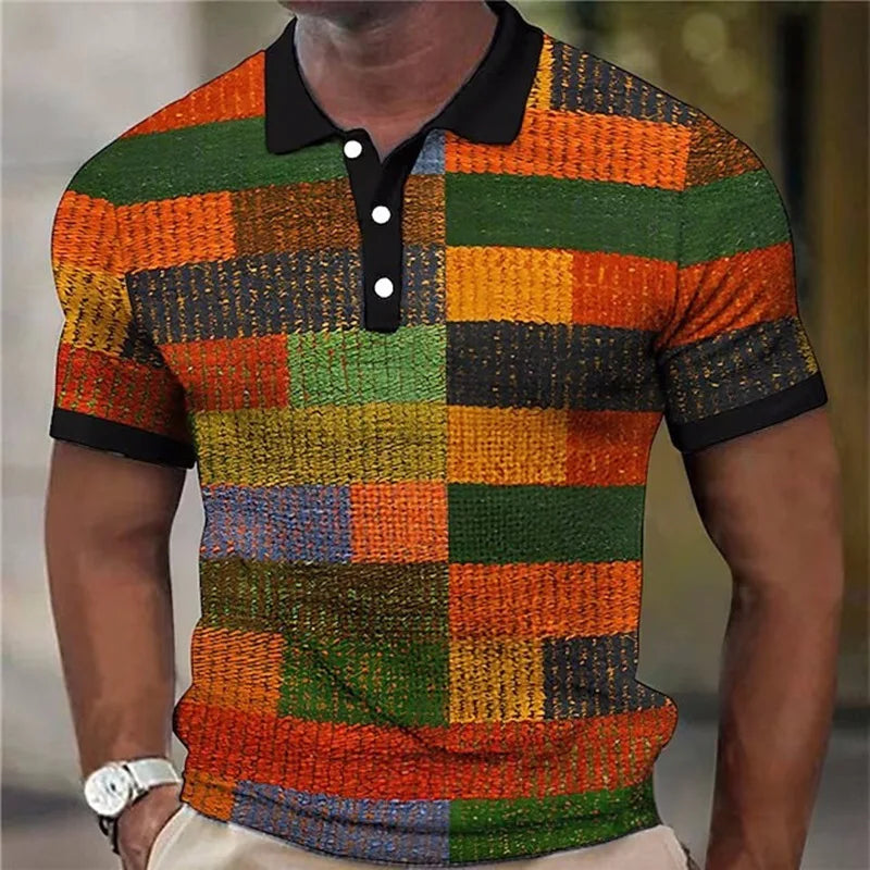 Beeckhoven™ | Kleurrijk Geruit Poloshirt