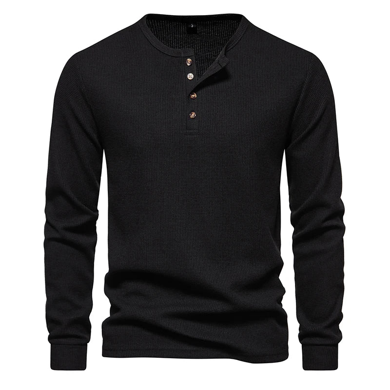 Beeckhoven™ | Stoer Henley T-shirt
