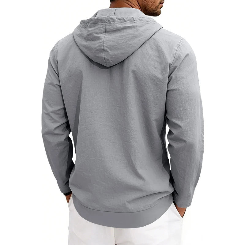 Beeckhoven™ | Stijlvol Linnen Shirt Met Knoopsluiting