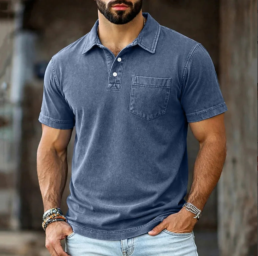 Beeckhoven™ | Vintage Heren Shirt Met Kraag