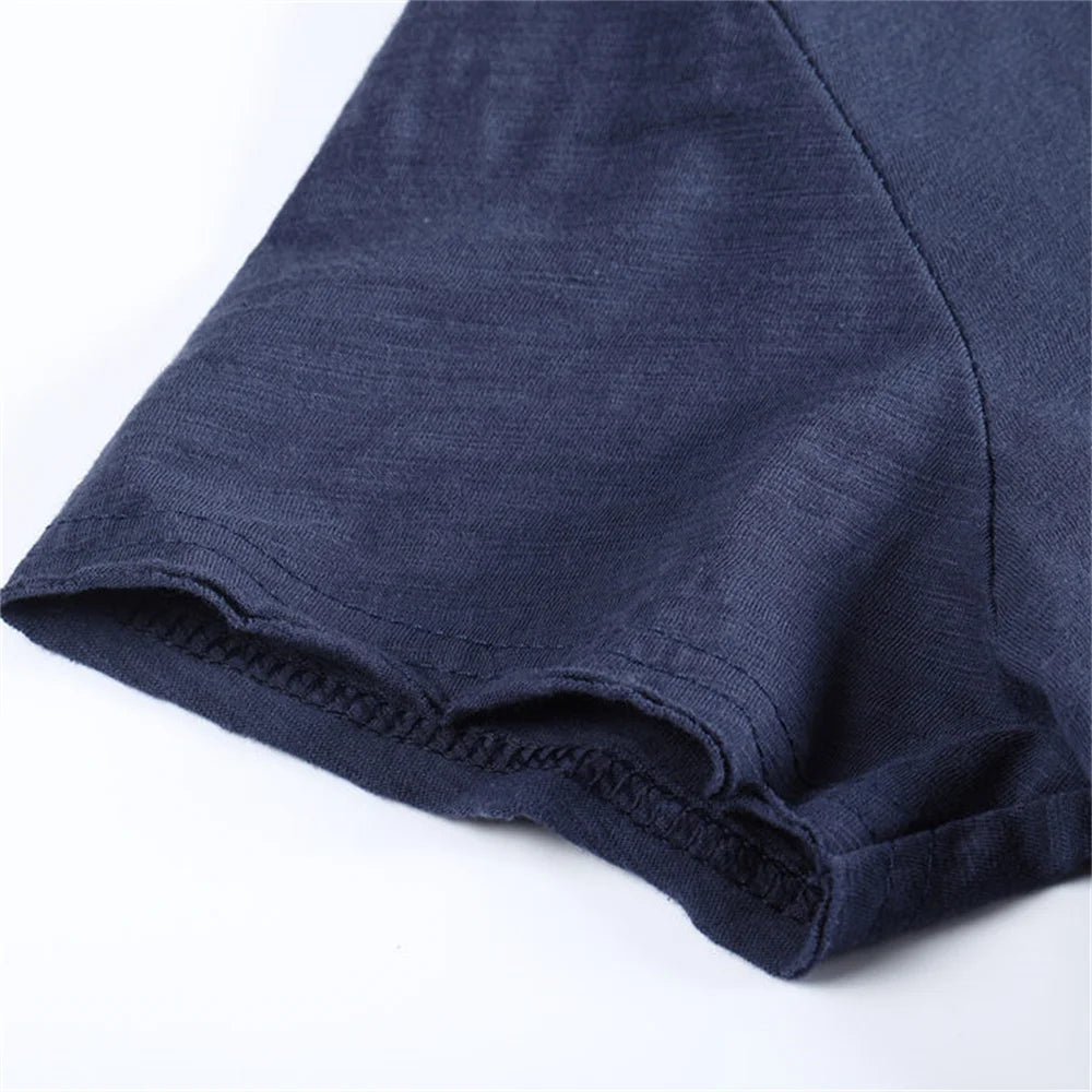 Beeckhoven™ | Katoenen Zomershirt Met Ronde Hals