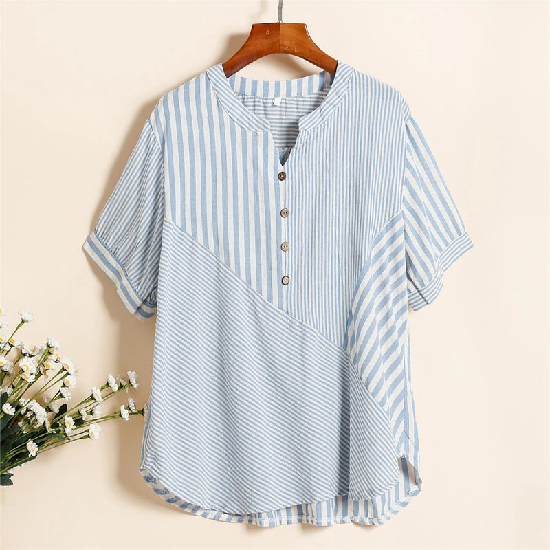 Beeckhoven™ | Comfortabele Katoenen Damesblouse