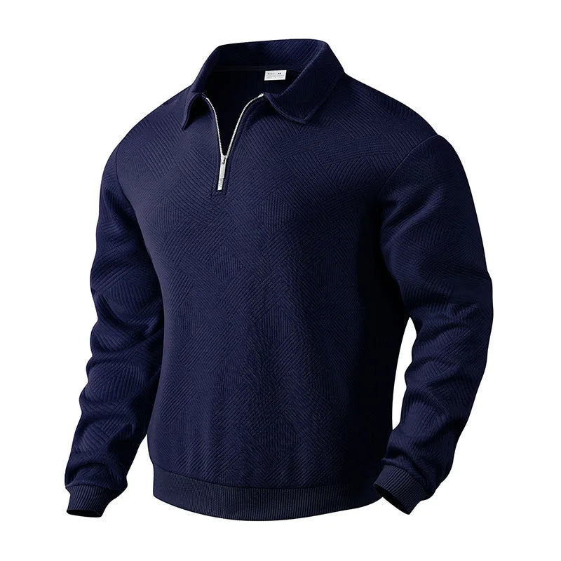 Beeckhoven™ | Casual Heren Trui Met Visgraatdesign