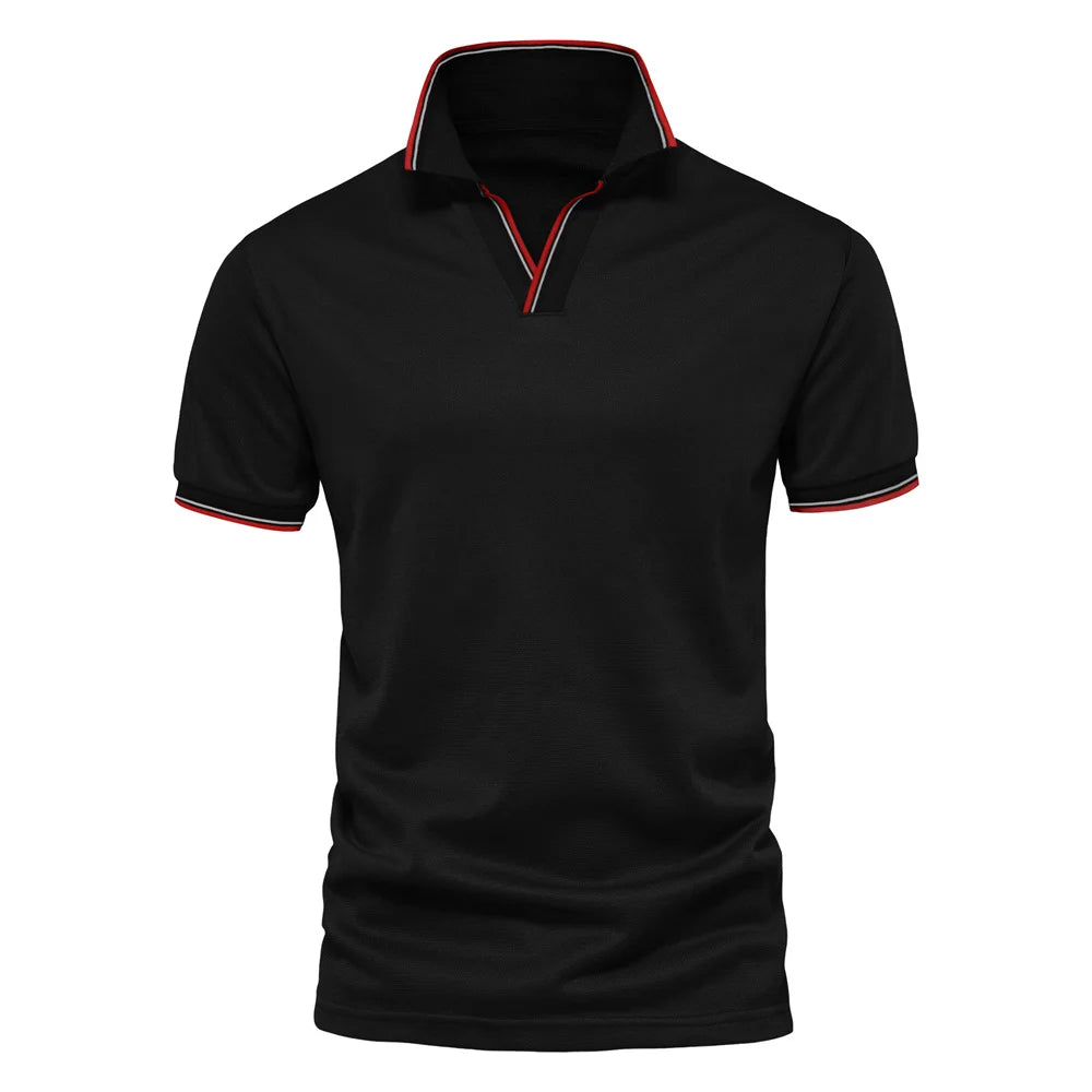 Beeckhoven™ | Heren Polo Met V-hals