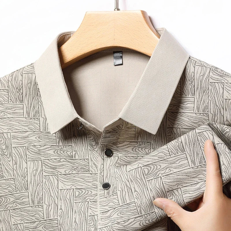 Beeckhoven™ | Zakelijk Casual Shirt Met Lange Mouwen
