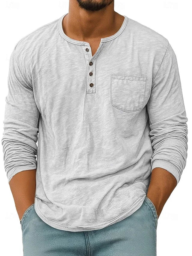 Beeckhoven™ | Luchtig Zomershirt met Lange Mouwen