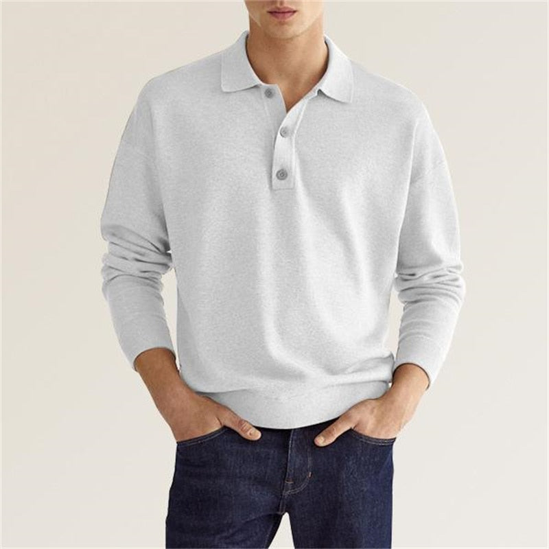 Leo™| Lange Mouwen Polo Overhemd