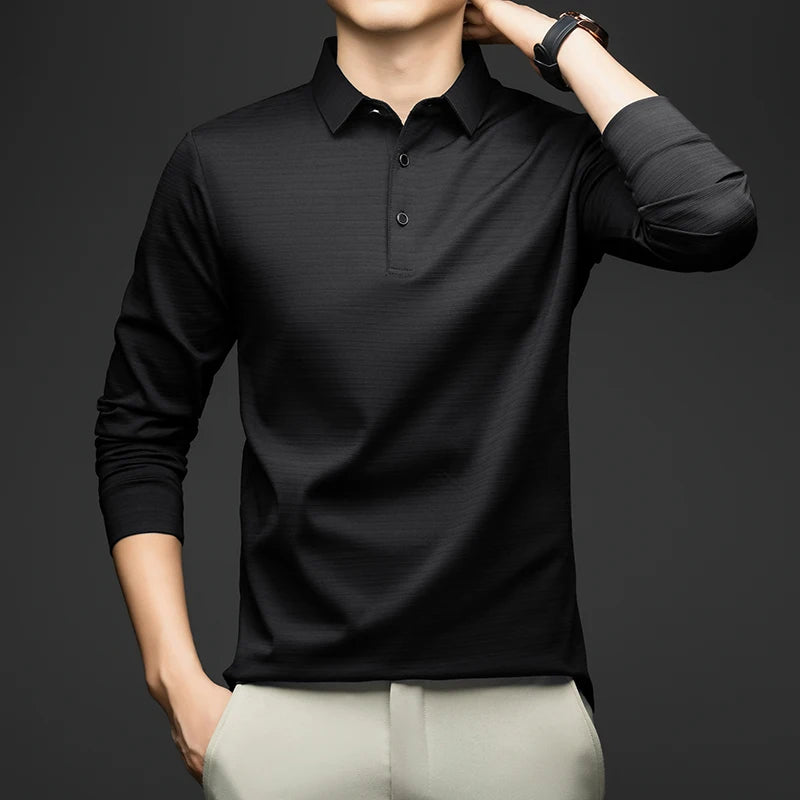 Beeckhoven™ | Casual Winter Poloshirt Met Knopen