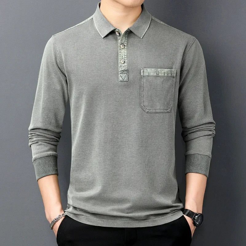 Beeckhoven™ | Klassiek Poloshirt Met Lange Mouwen