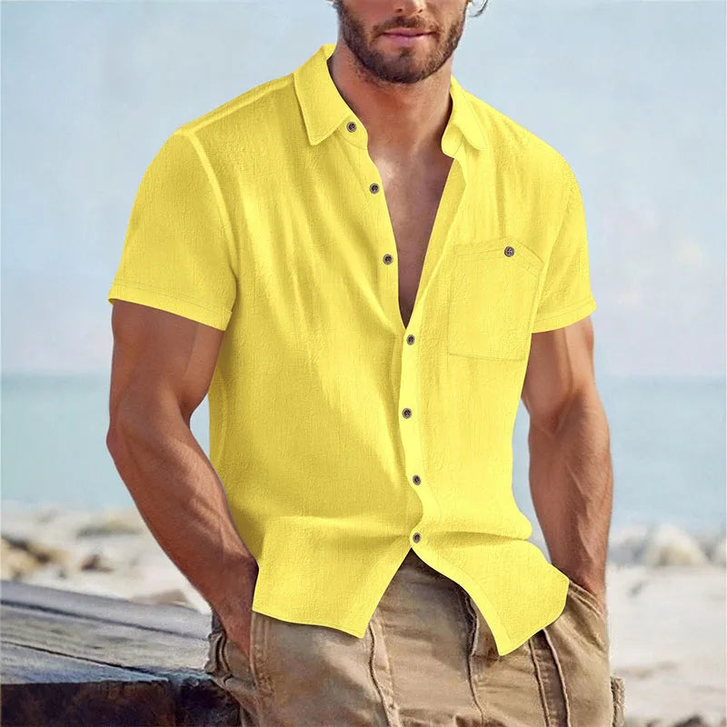 Beeckhoven™ | Casual Zomershirt Met Knopen