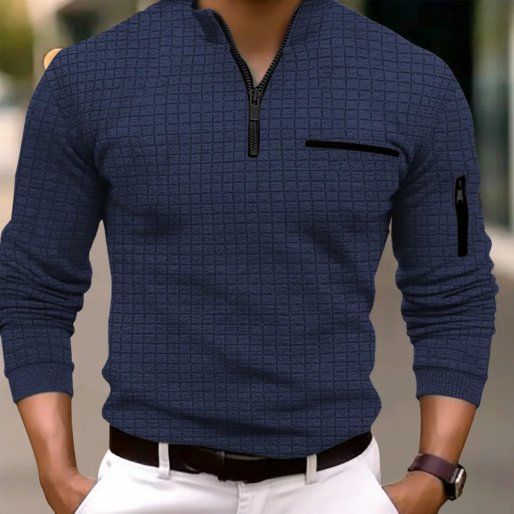 Beeckhoven™ | Heren Poloshirt Met Ruitpatroon