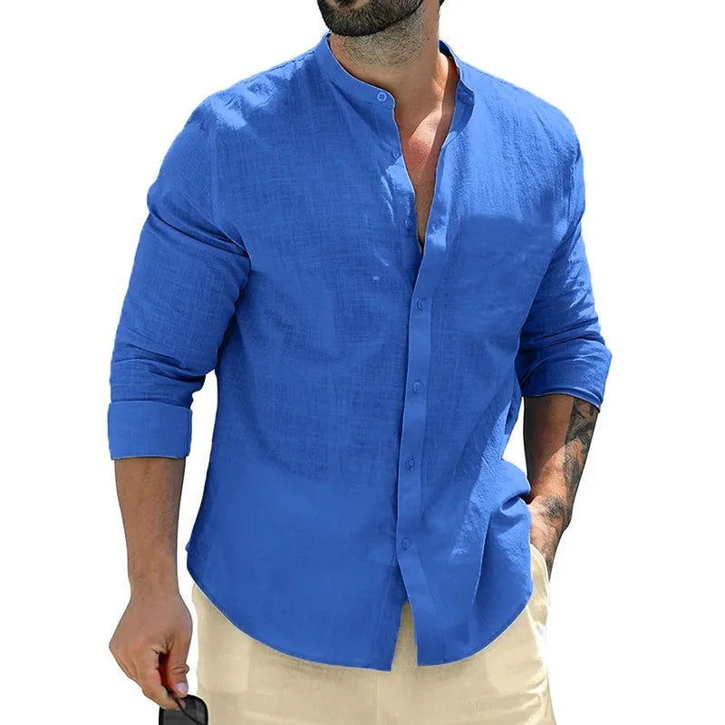 Finn™ | Luxe Linnen Overhemd