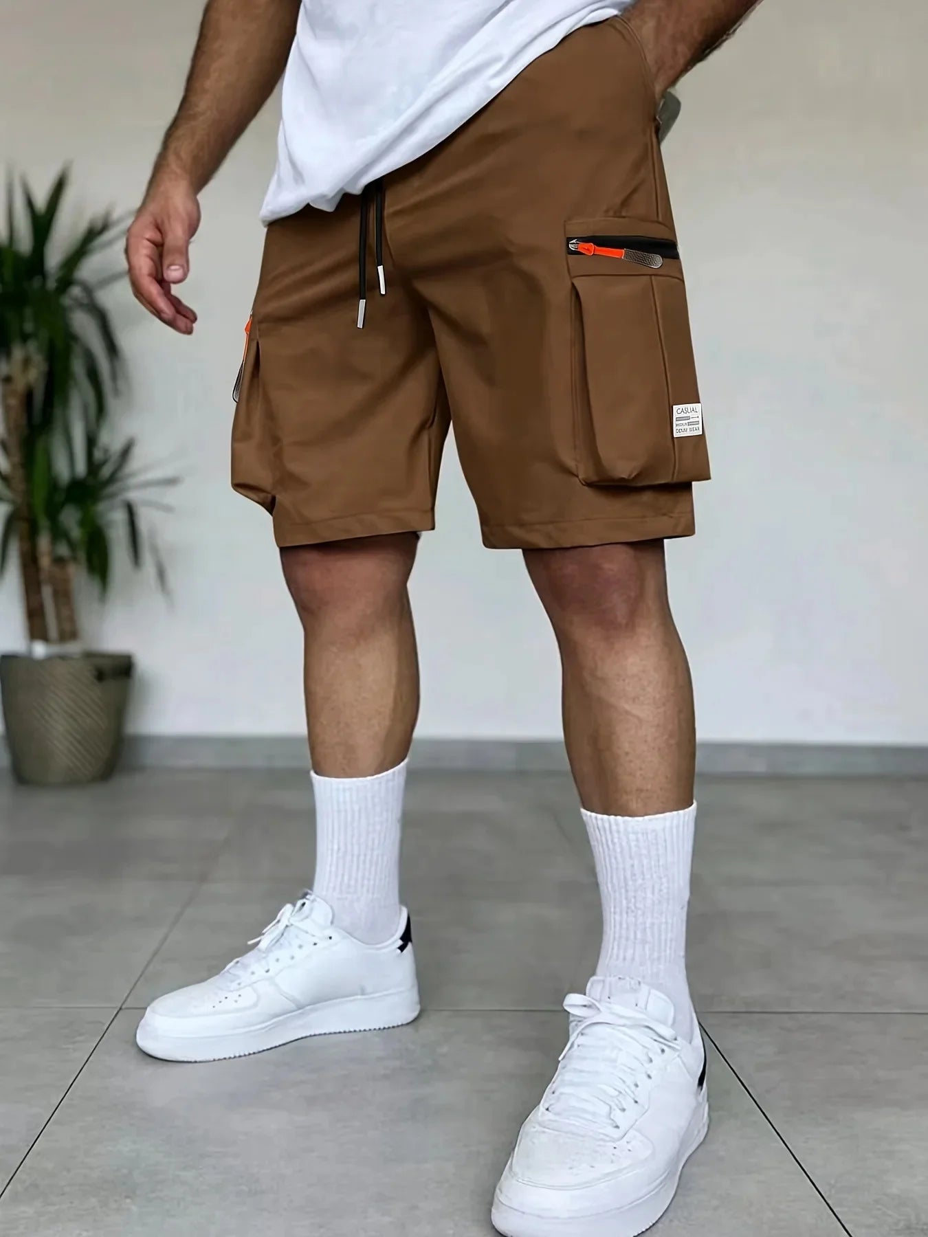Beeckhoven™ | Cargo Stretch Jogger Short voor Heren