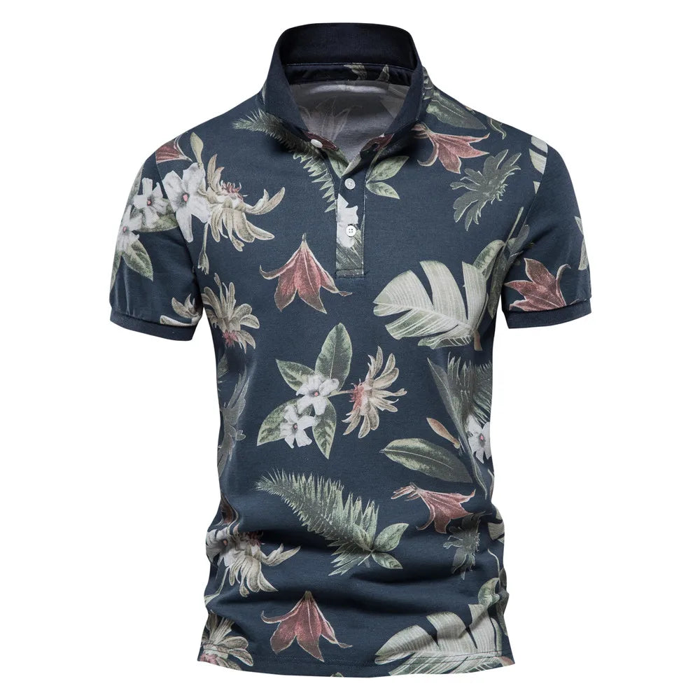 Beeckhoven™ | Zomer Polo Met Bloemenprint