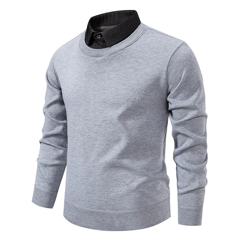 Beeckhoven™ | Casual Trui Met Overhemdkraag