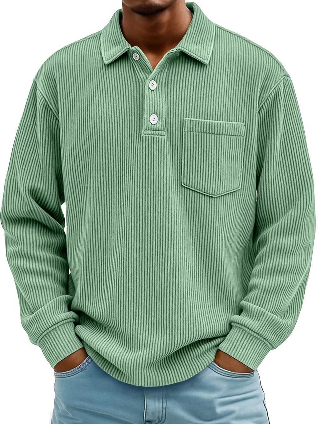 Beeckhoven™ | Heren Corduroy Sweatshirt
