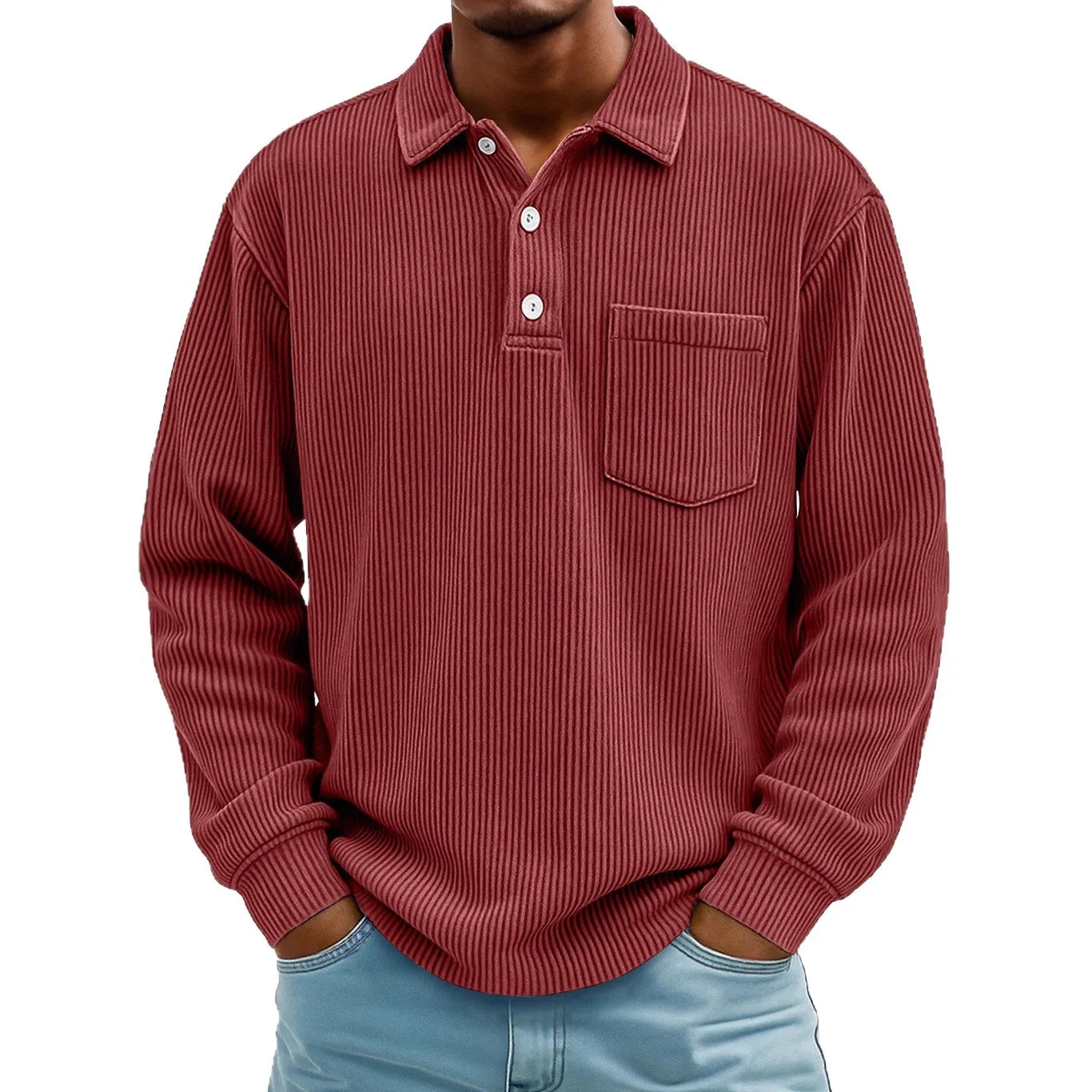 Beeckhoven™ | Heren Corduroy Sweatshirt