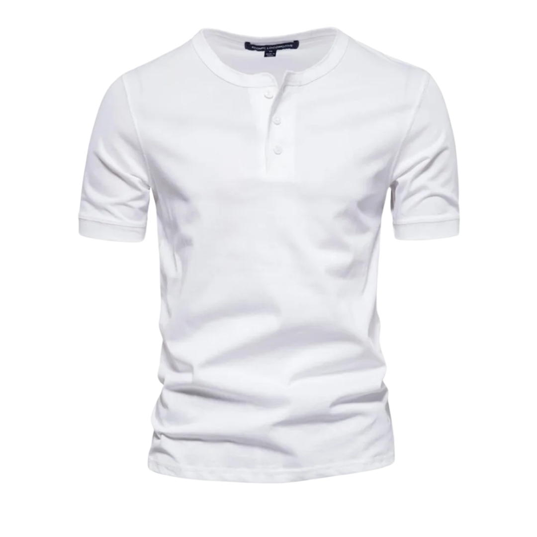 Beeckhoven™ | Katoenen T-shirt met kraag (1+1 GRATIS)